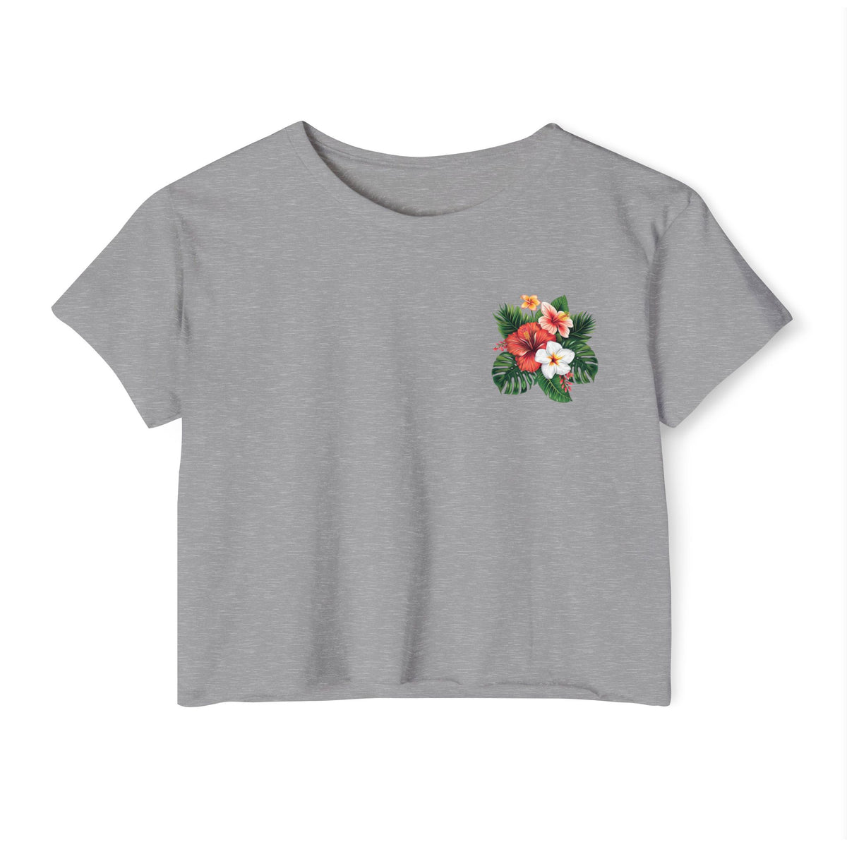 Floral tropical pocket print crop top, photo 12