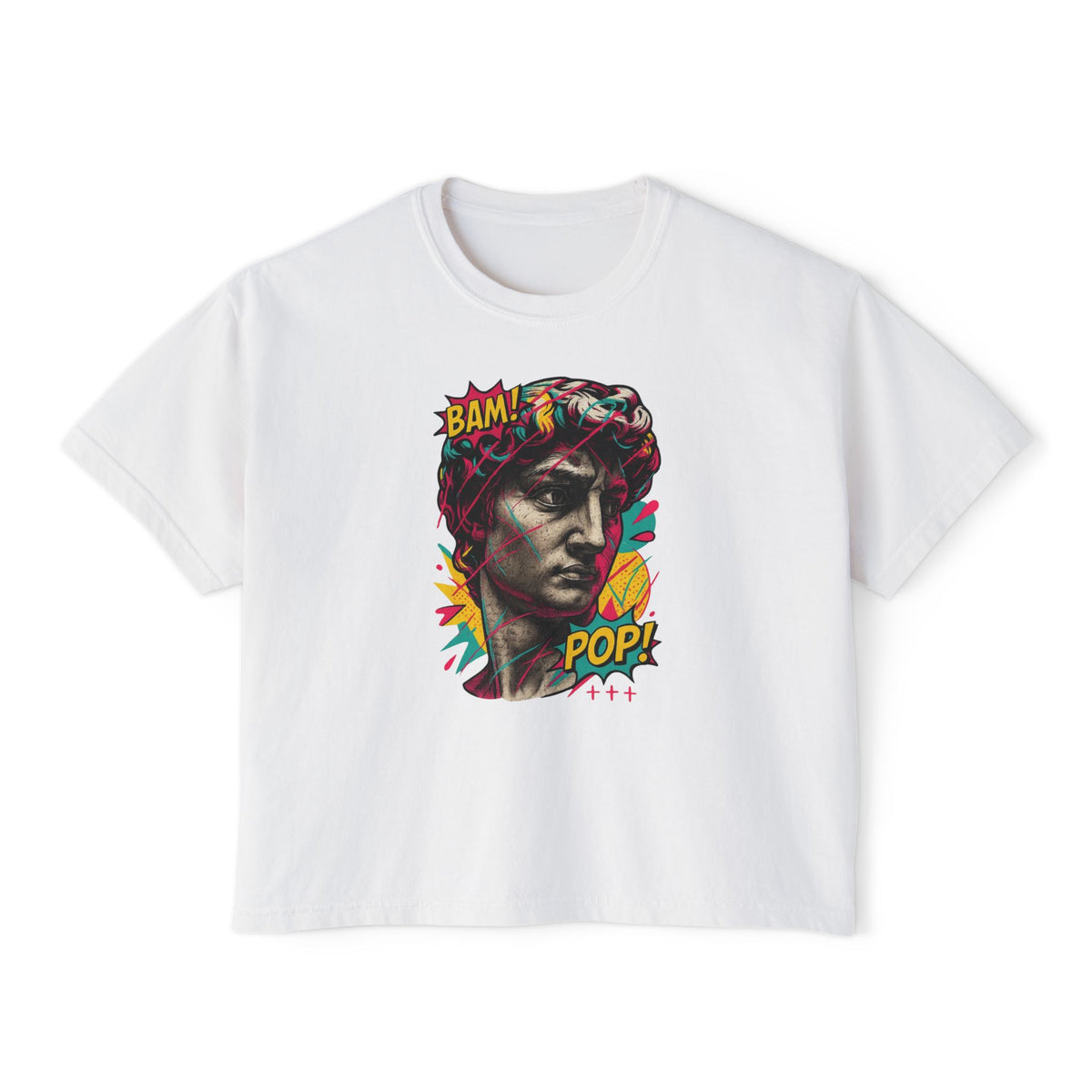 Pop art David BAM POP boxy tee