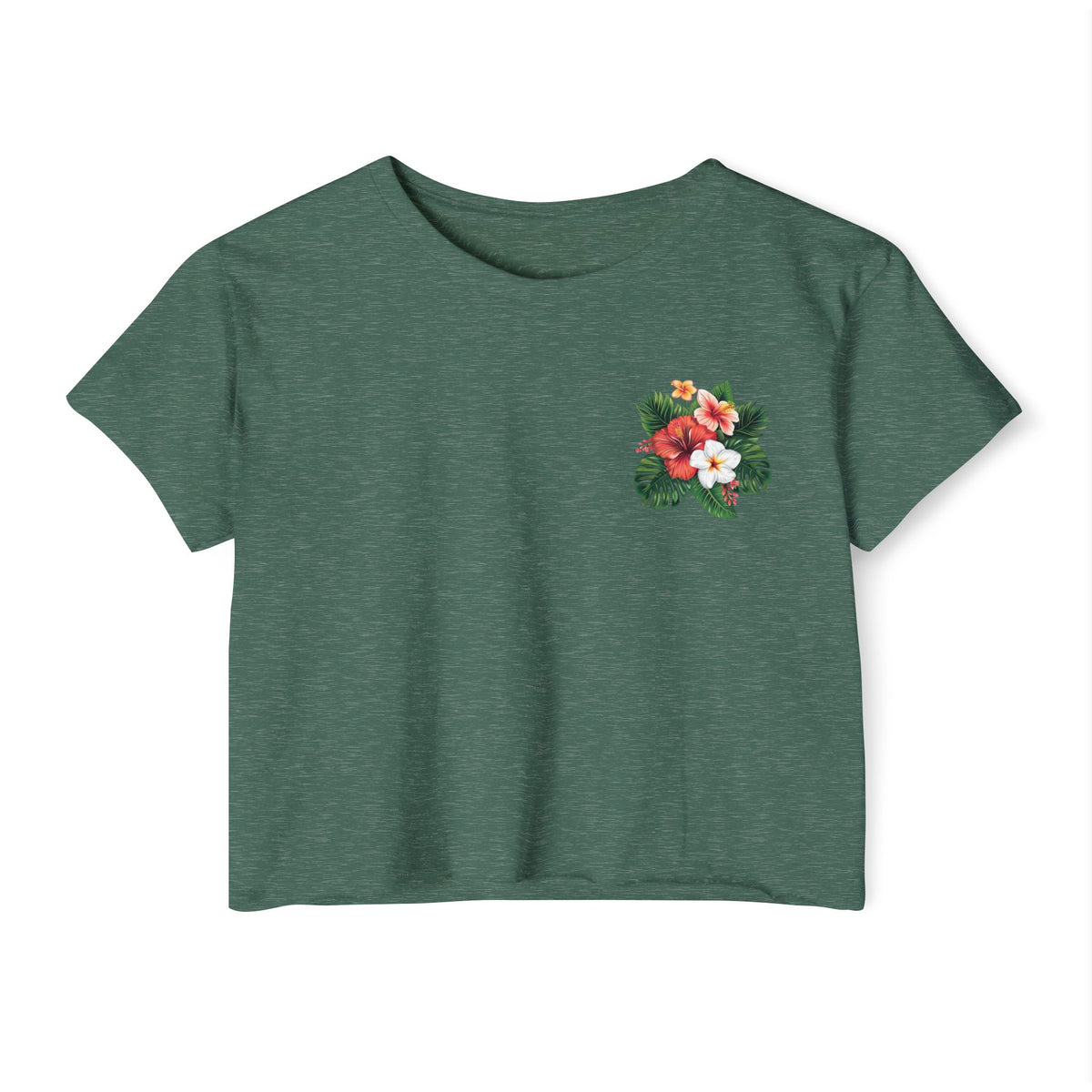 Floral tropical pocket print crop top, photo 14