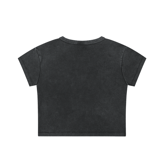 Snow washed crop top, photo 2
