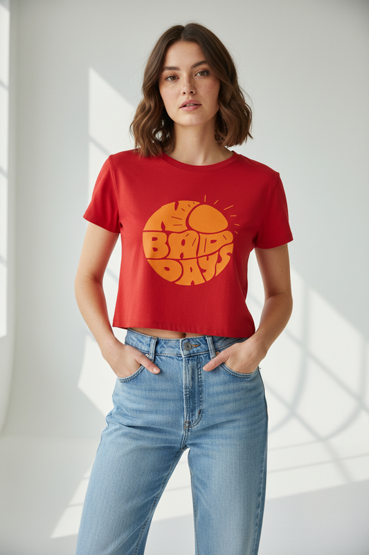 Sun Baby Tee — pose 3, studio