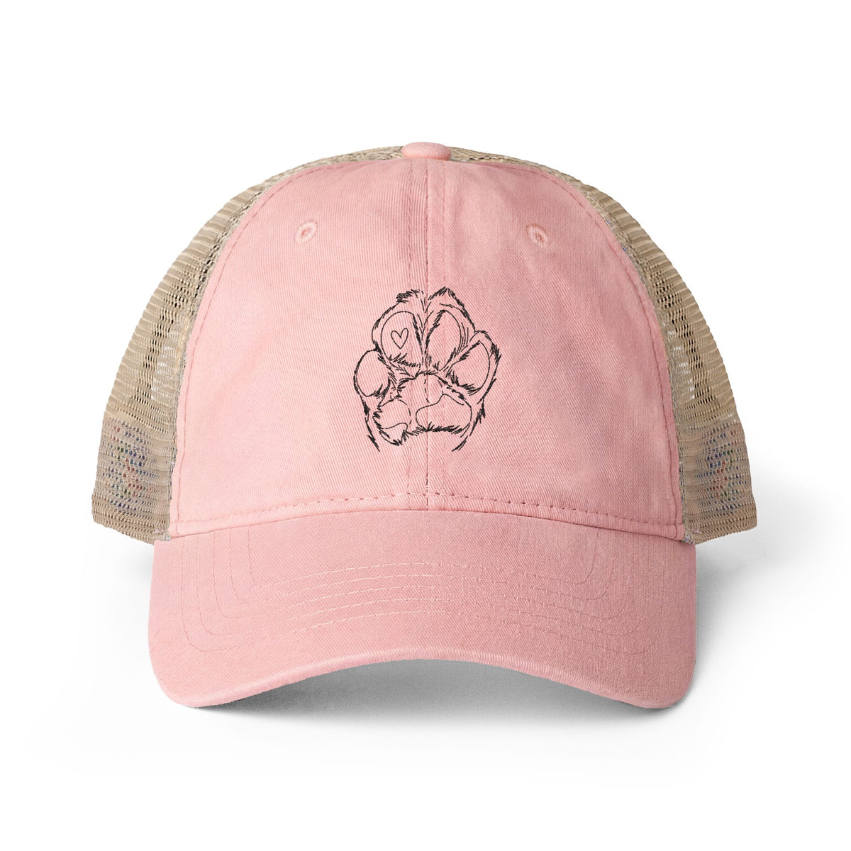 Washed Mesh-Back Cap