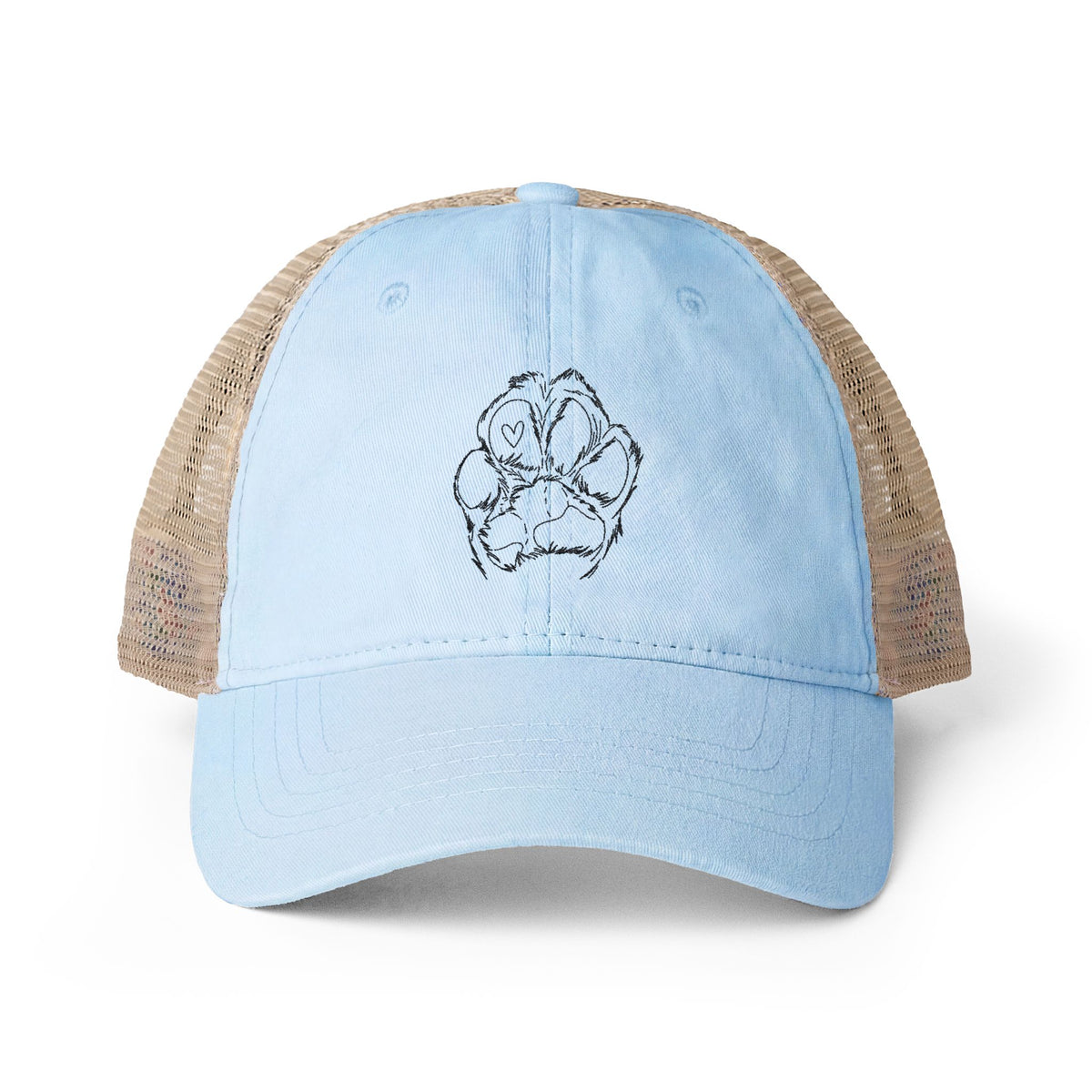 Washed Mesh-Back Cap