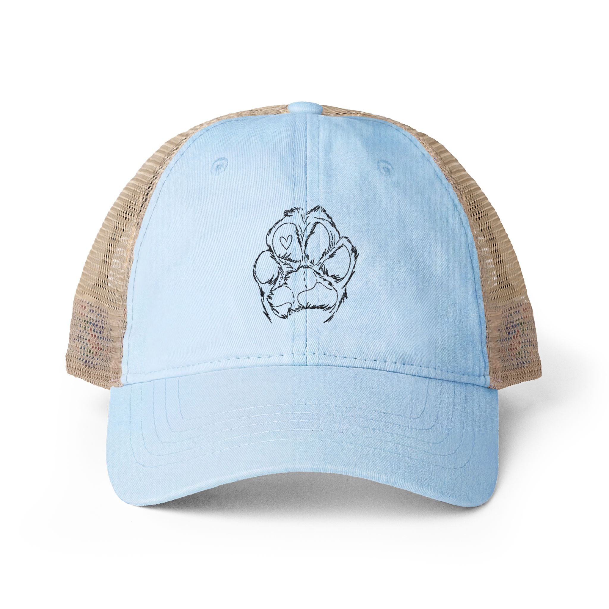 Washed Mesh-Back Cap