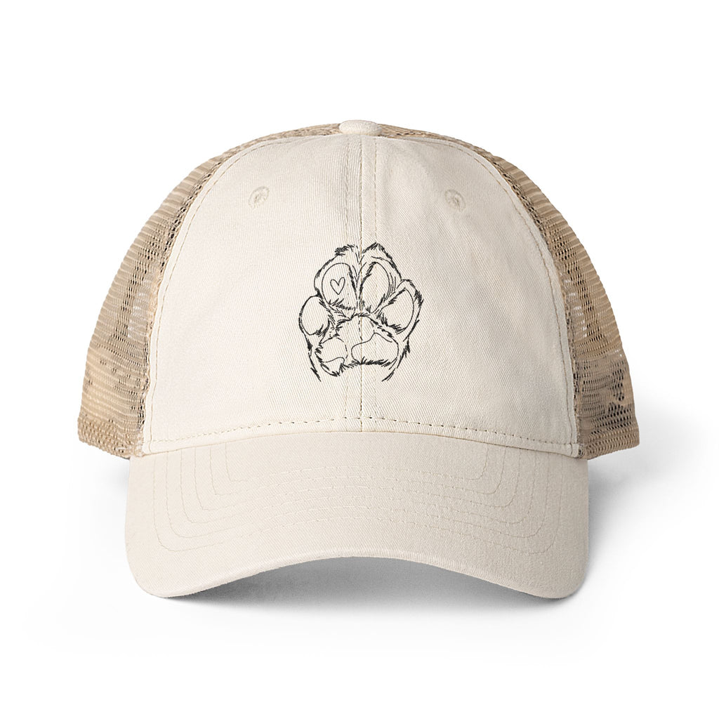 Washed Mesh-Back Cap