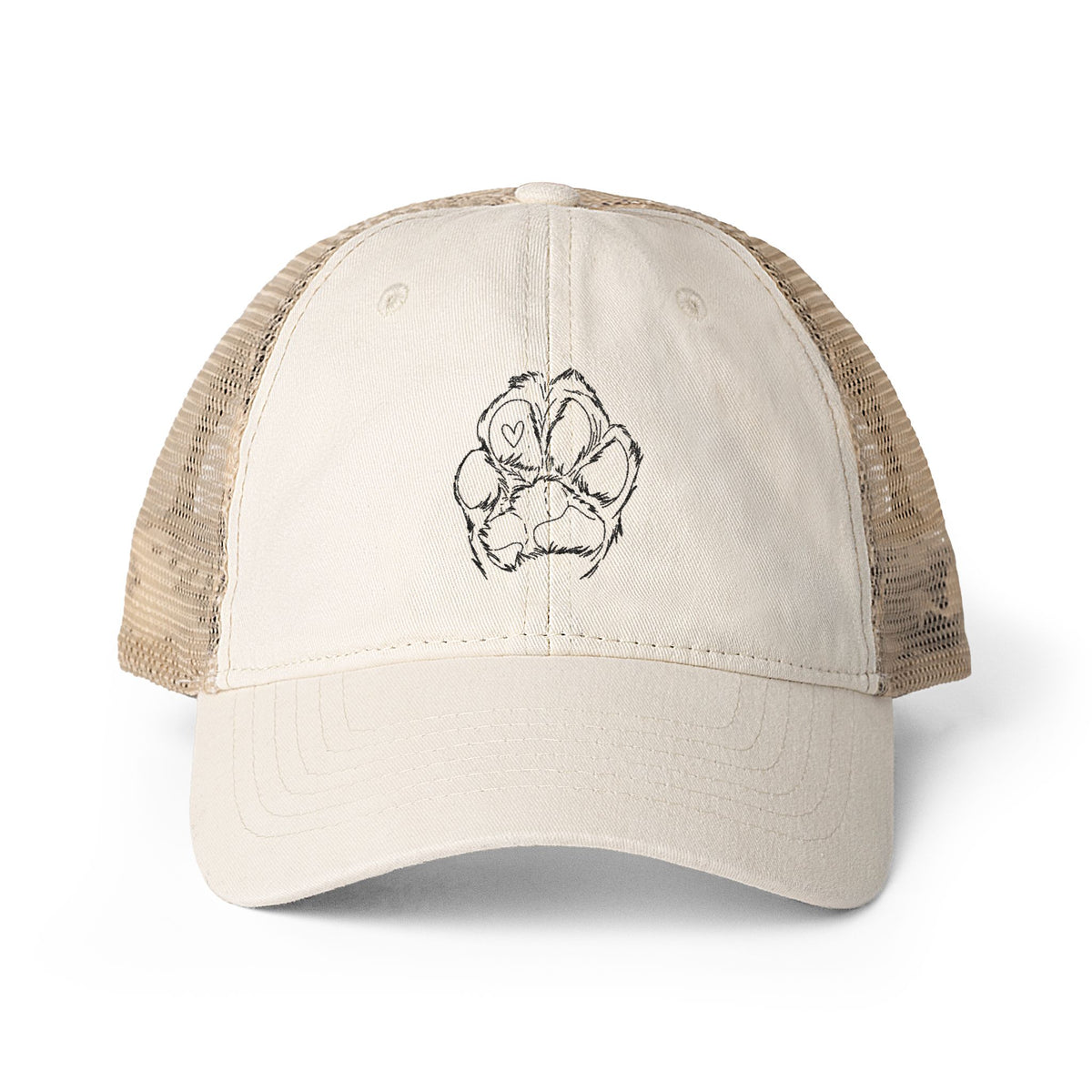 Washed Mesh-Back Cap