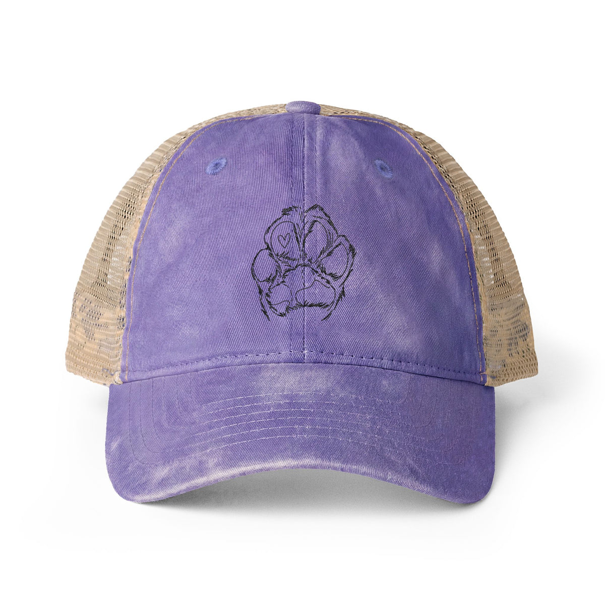 Washed Mesh-Back Cap