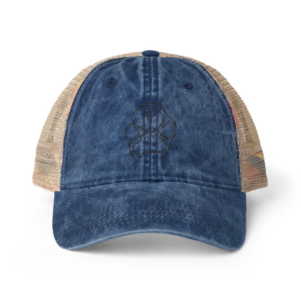 Washed Mesh-Back Cap