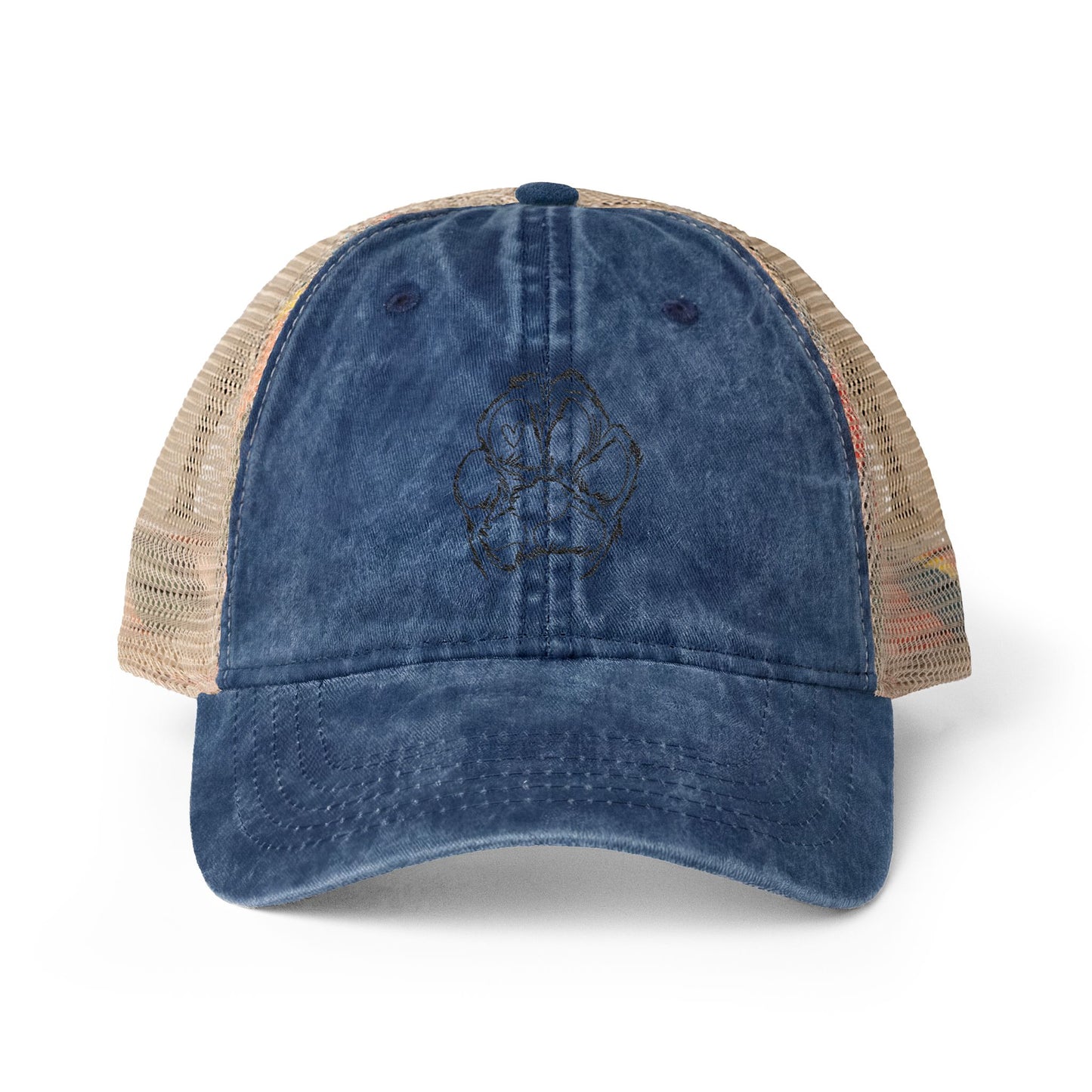 Washed Mesh-Back Cap