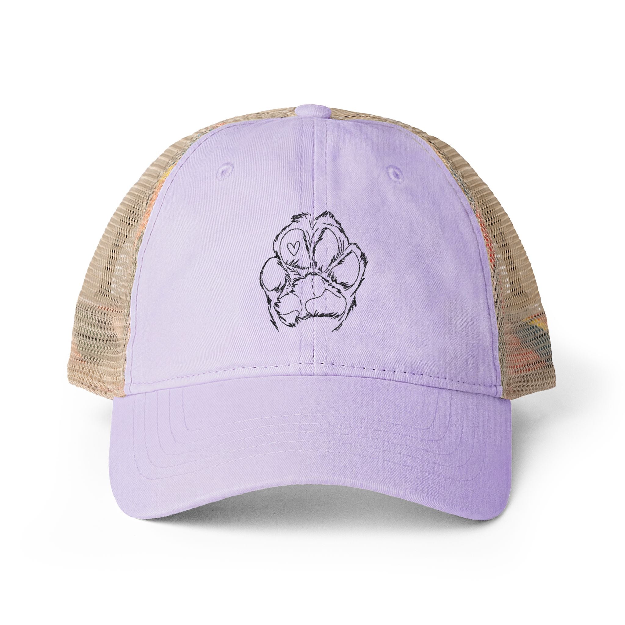 Washed Mesh-Back Cap