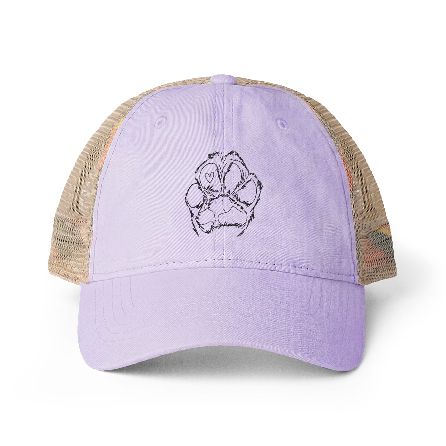 Washed Mesh-Back Cap