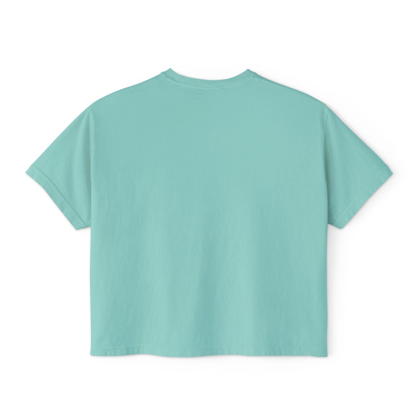 Boxy Tee — 'be kinder to yourself' Minimal Script Cropped T-Shirt