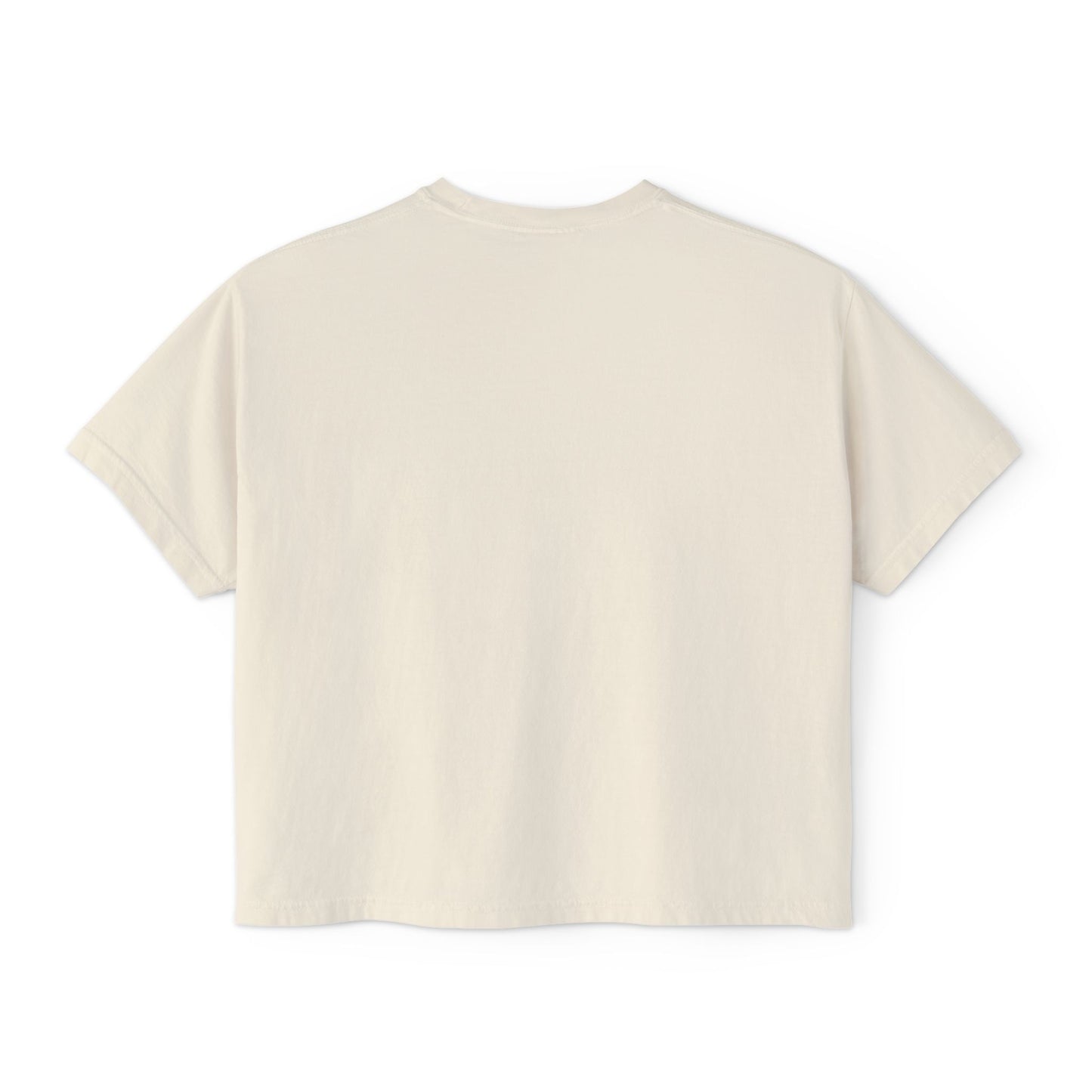 Boxy Tee — 'be kinder to yourself' Minimal Script Cropped T-Shirt