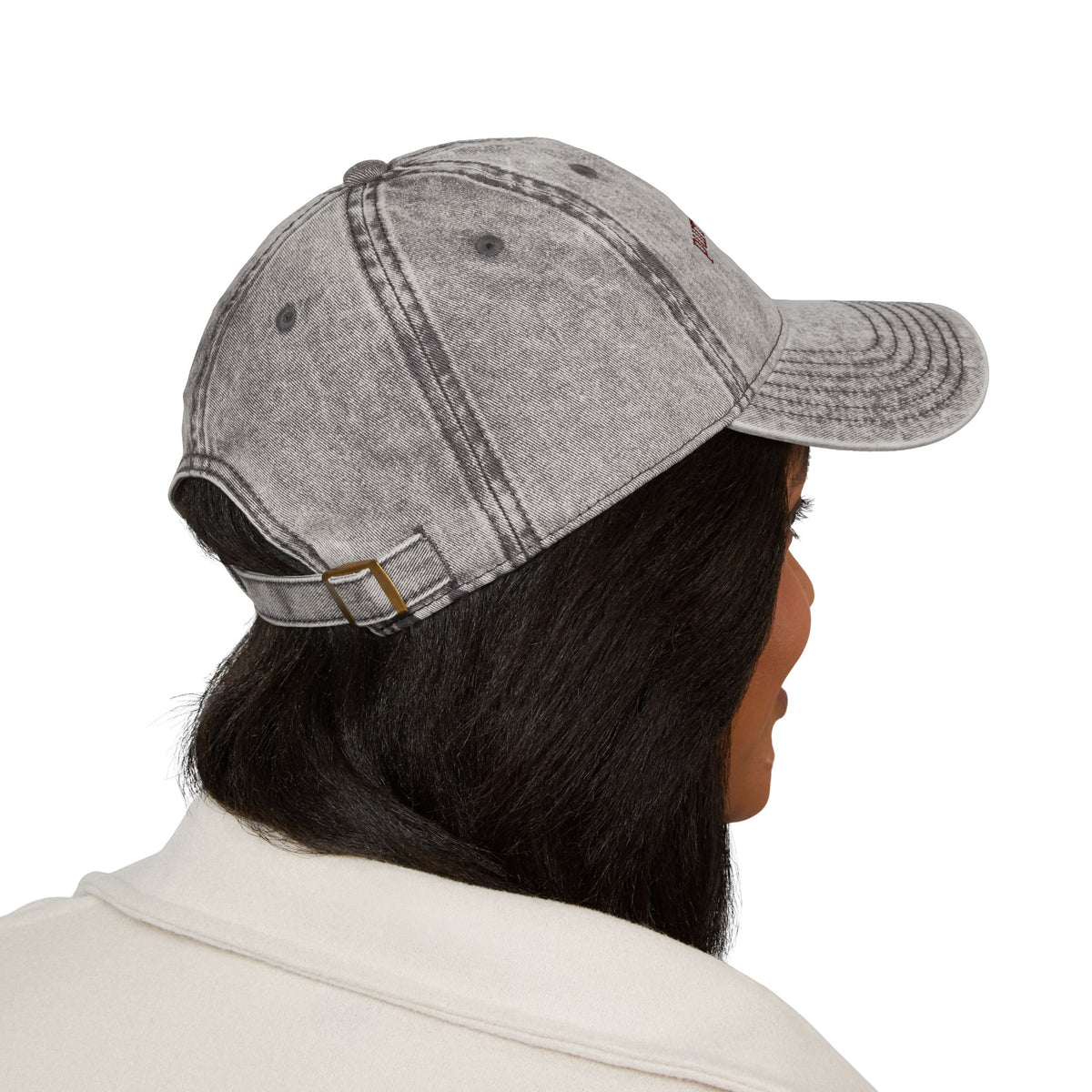 purr-anormal activity Embroidered Vintage Dad Hat - image 4