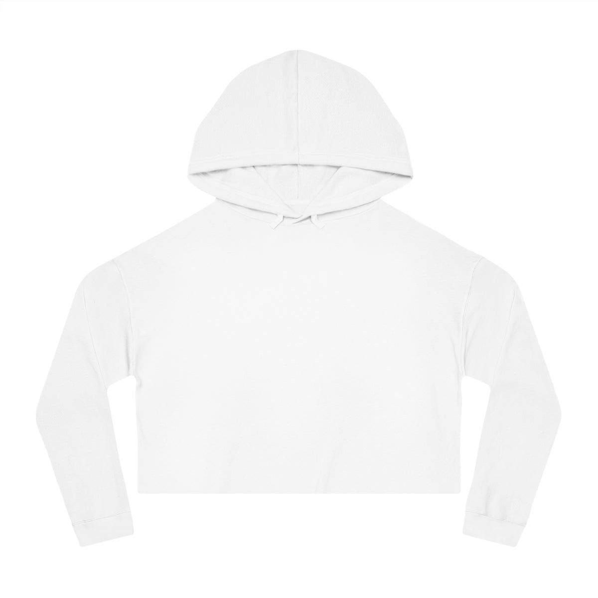 Cropped Hoodie — Night Owl Graphic, Cozy Women's Crop Top