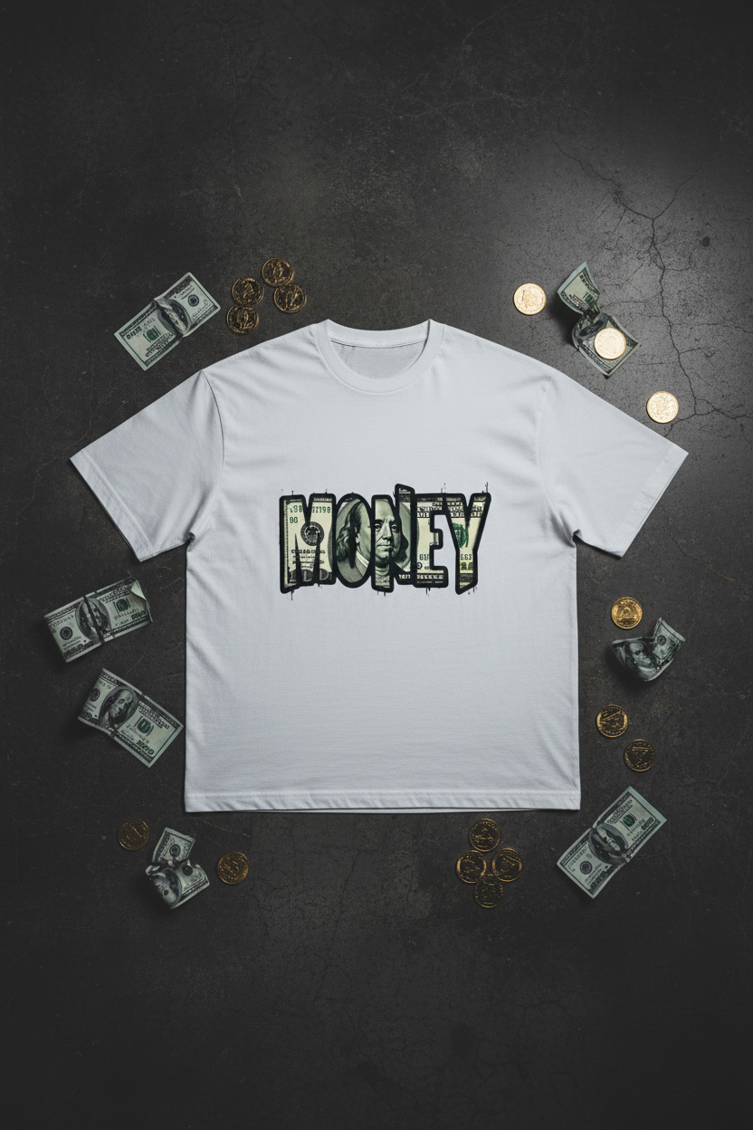 Konsept 2 — Money Flat Lay