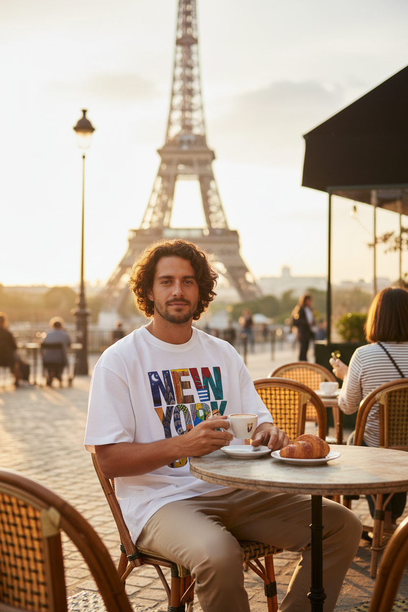Organic T-Shirt - Paris